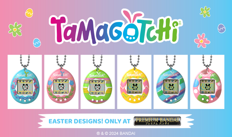Tamagotchi Easter. Easter Design only at Premium Bandai